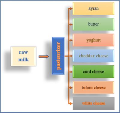 Dairy factory milk product processing and sustainable of the shelf-life extension with artificial intelligence: a model study